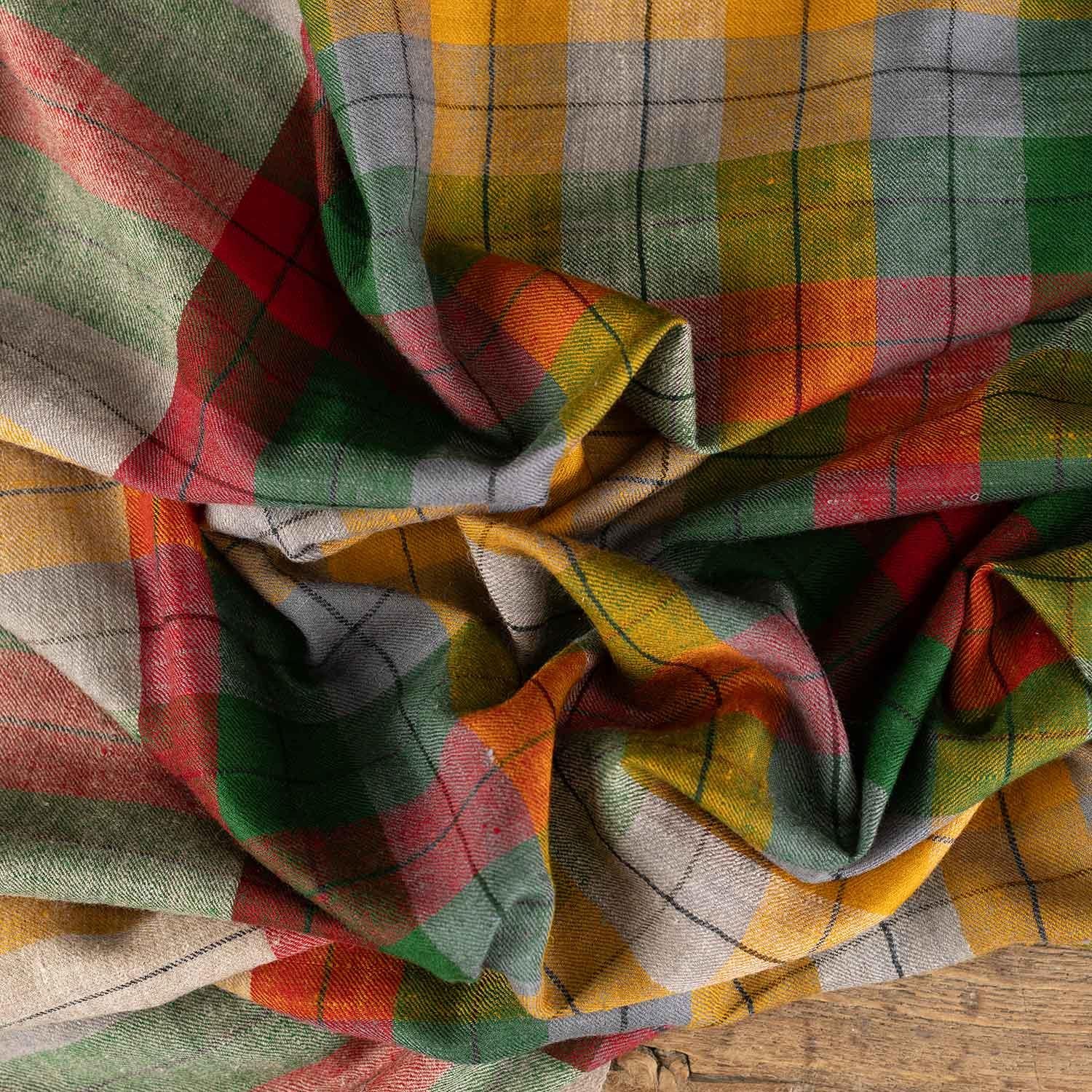 Yarn Dyed Handwoven Holi Series 'Shawl Rangila' - Image 5