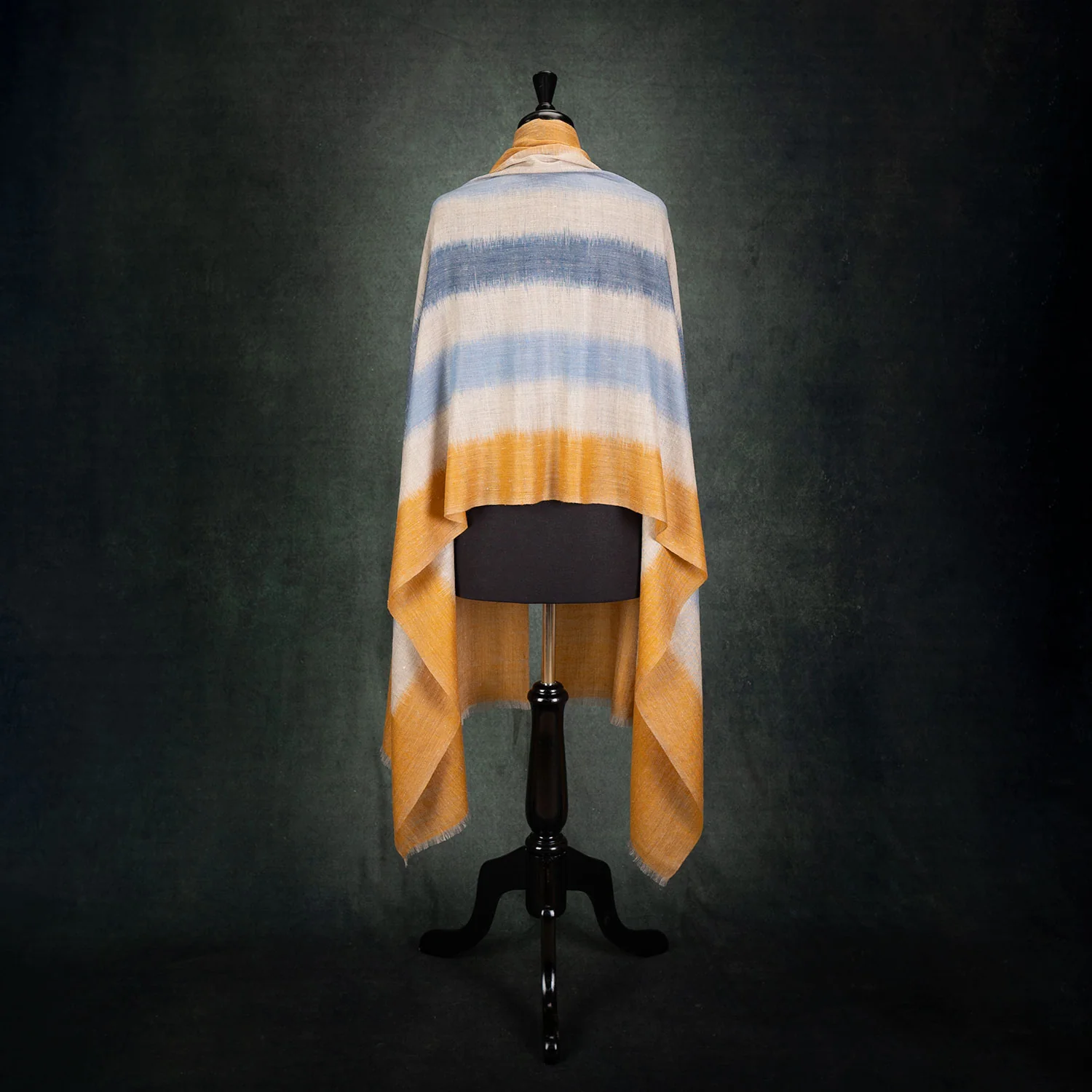 Yarn Dyed Handwoven Magic Series Stole 'Mantra' - Image 2