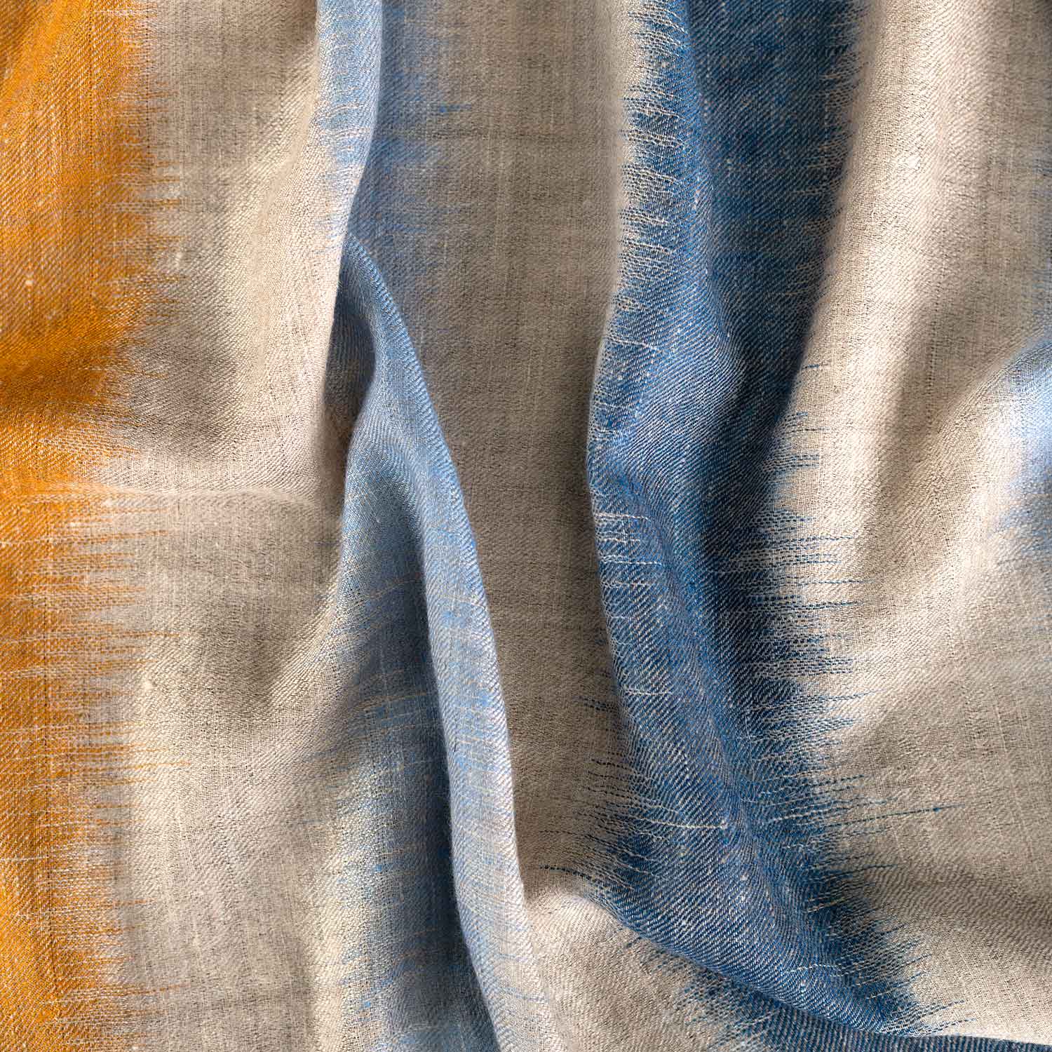 Yarn Dyed Handwoven Magic Series Stole 'Mantra' - Image 6