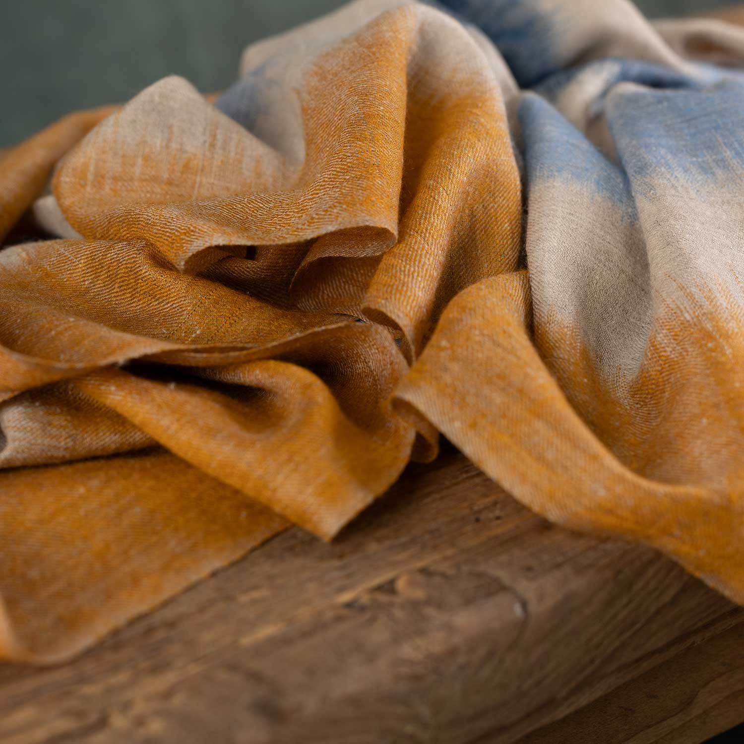 Yarn Dyed Handwoven Magic Series Stole 'Mantra' - Image 7