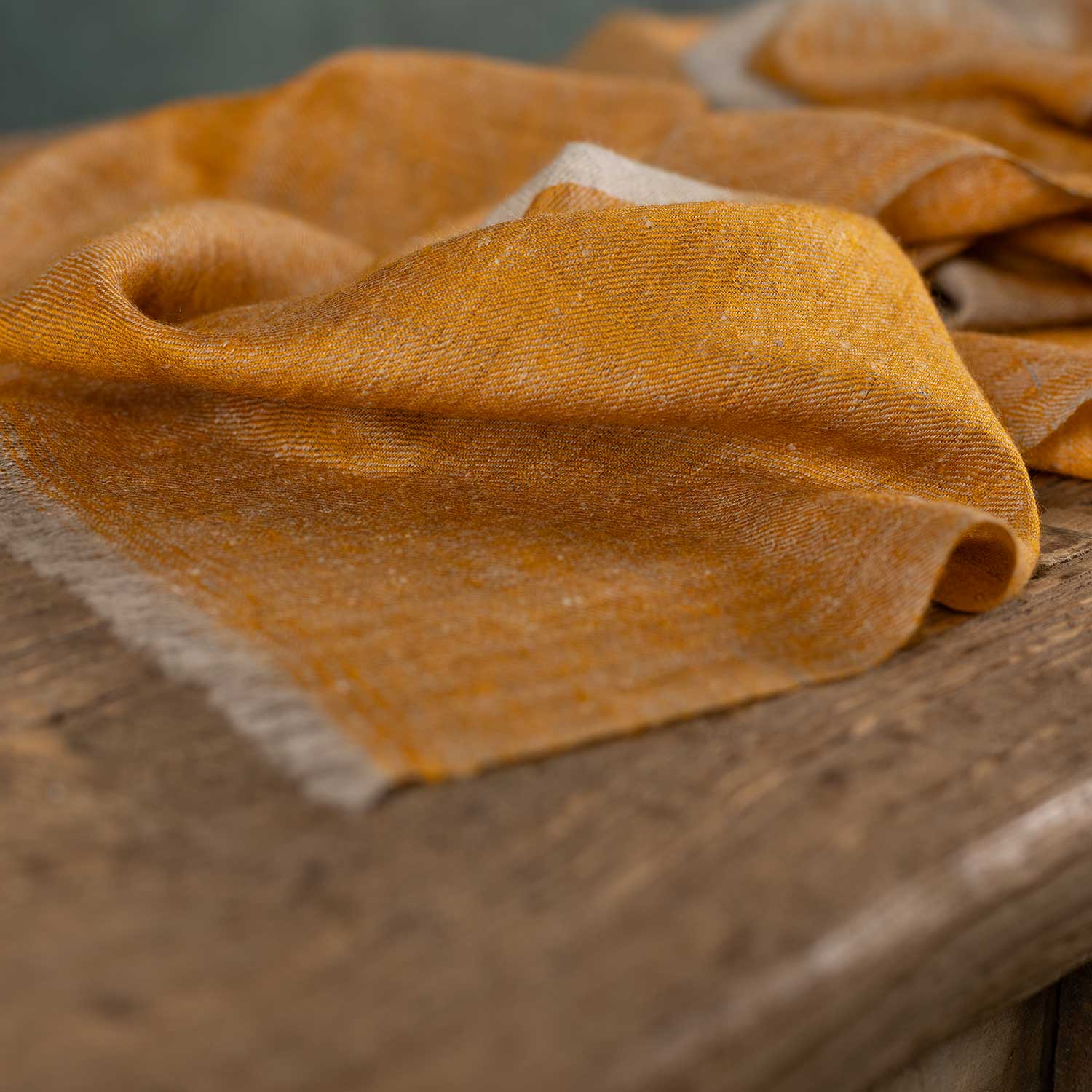 Yarn Dyed Handwoven Magic Series Stole 'Mantra' - Image 8