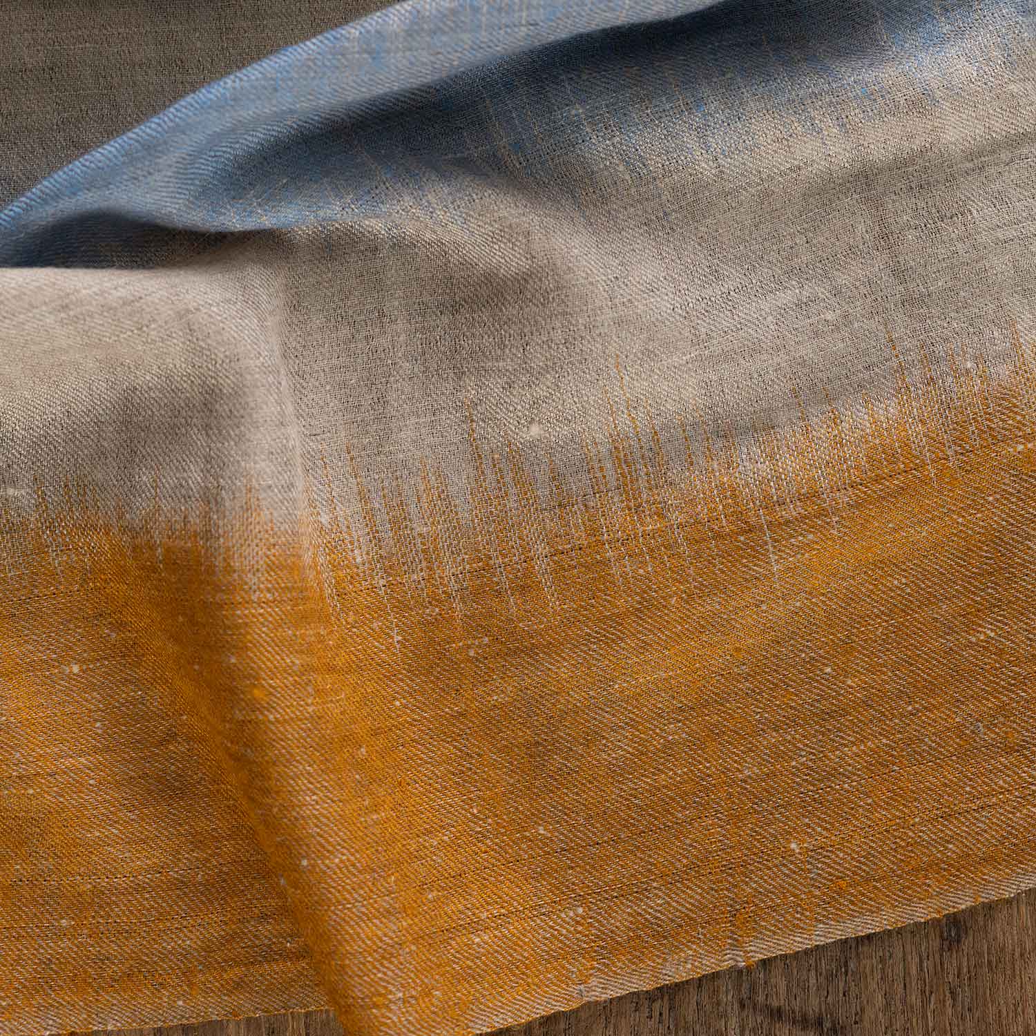 Yarn Dyed Handwoven Magic Series Stole 'Mantra' - Image 9